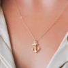 Collier ancre marine