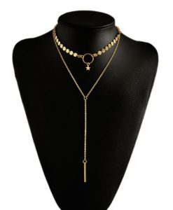 Collier fantaisie femme etoile