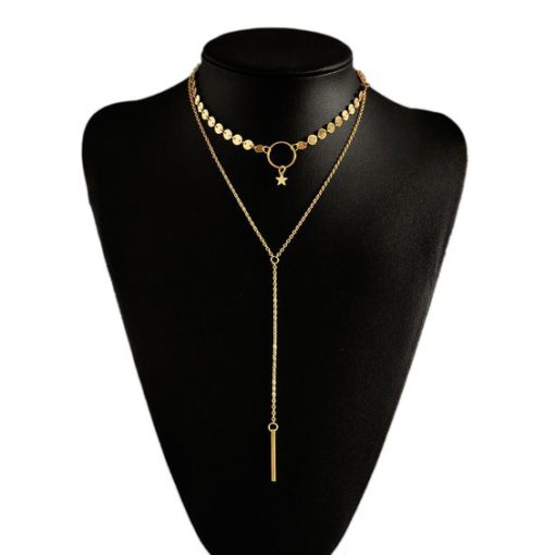 Collier fantaisie femme etoile