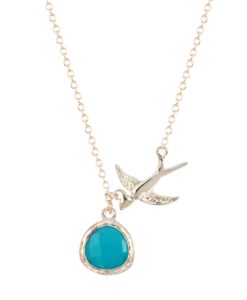 Collier pendentif oiseaux