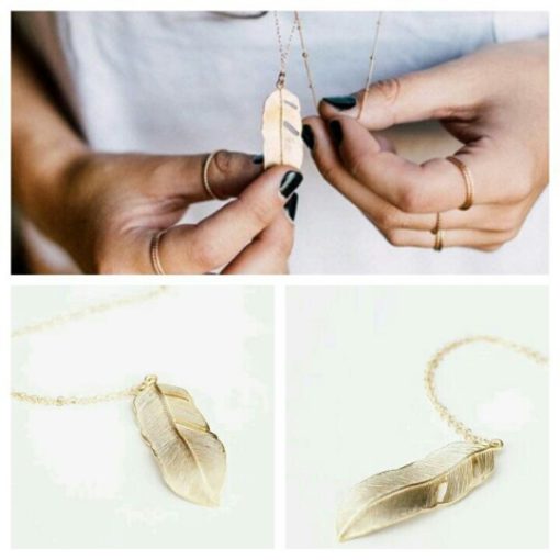 Collier plume