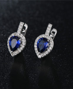 Boucles d'oreilles mariée