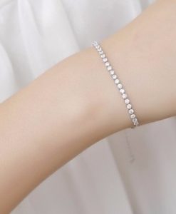 Bracelet mariée Strass