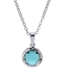 Collier fantaisie bleu