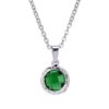 Collier fantaisie vert