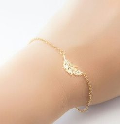 bracelet feuille pas cher