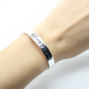 bracelet rigide argent femme