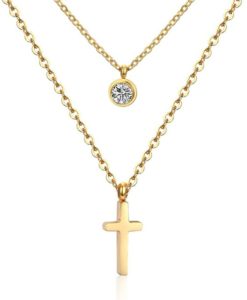 Collier croix