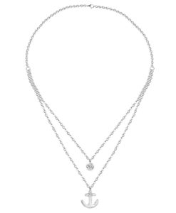 Collier femme ancre