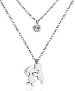 Collier femme argent