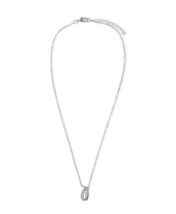 Collier coquillage argent