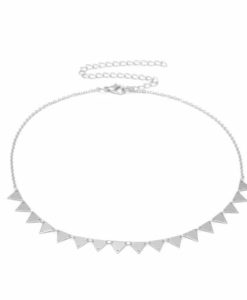 collier fantaisie argent