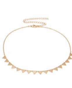 collier femme or