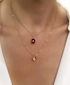 Idee cadeau anniversaire femme- collier copine