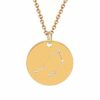 Collier constellation balance plaque or