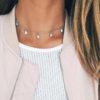 collier ras de cou argent