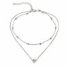 collier tendance 2019- argent