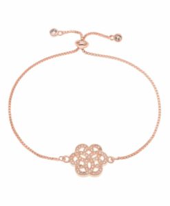 Bracelet createur fleur