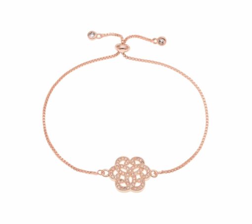 Bracelet createur fleur