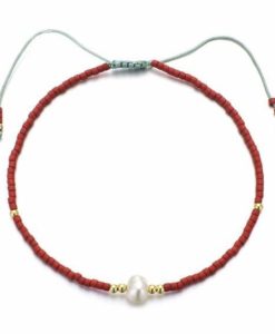 Bracelet femme rouge