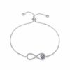 Bracelet infini argent