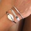 Trio de bracelets fantaisie