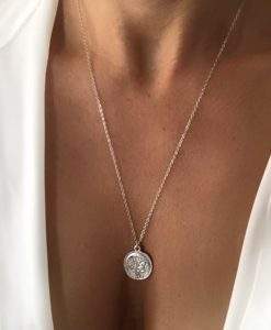 collier createur tendance argent