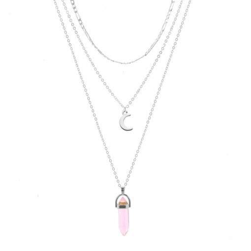 Collier boheme argent