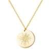 Collier medaille doree tendance 2020