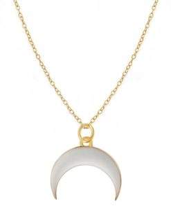 Collier tendance blanc