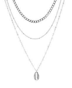 Collier tendance ete 2020-argente