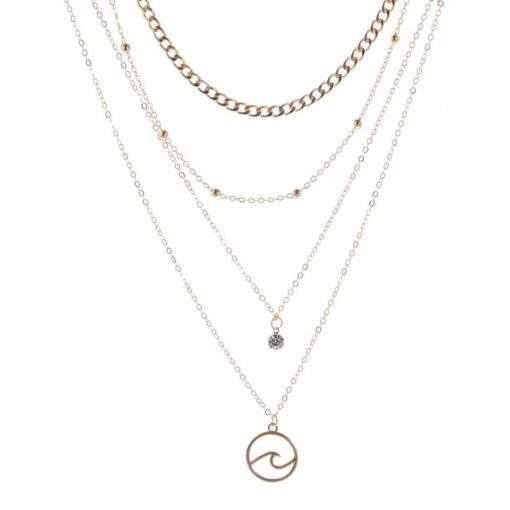 Collier tendance ete 2020- dore