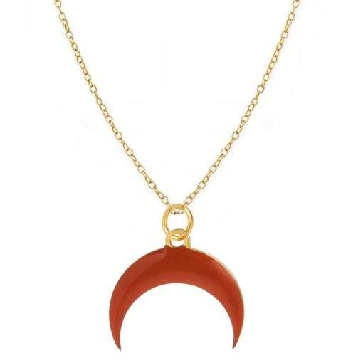 collier tendance rouge