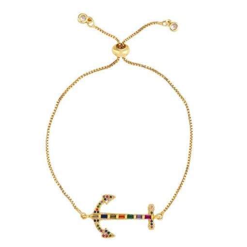 Bracelet cadeau femme- ancre