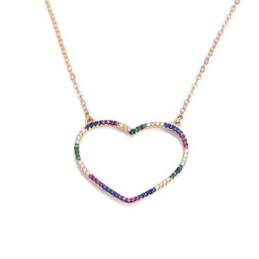 Collier cadeau copine- pendentif coeur