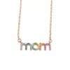 Collier cadeau maman- pendentif lettres