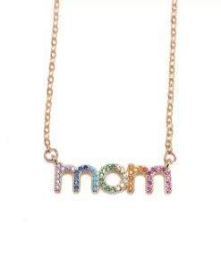 Collier cadeau maman- pendentif lettres