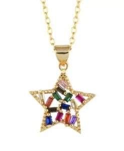 Collier cadeau soeur- pendentif etoile