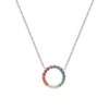 Collier cadeau soeur- pendentif multicolore