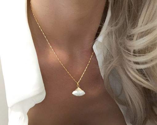 Collier fait-main marbre