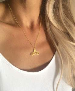 collier acier inoxydable -sirene