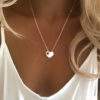 cadeau anniversaire femme collier coeur