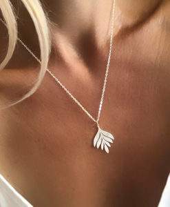 cadeau femme collier laurier