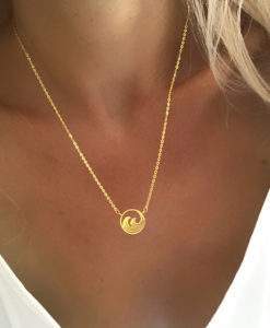 cadeau femme collier vague