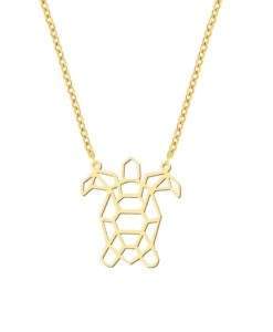 Bijoux origami- Collier tortue