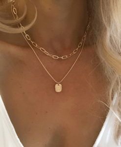 collier multirang dore