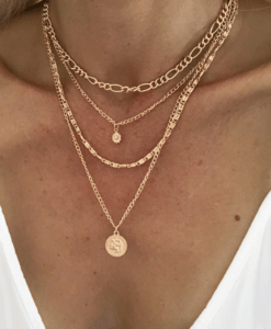 Collier multirang boheme