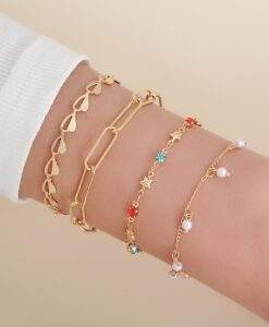 lot de 4 bracelets tendance 2023