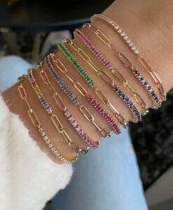 Bracelet strass tendance 2024