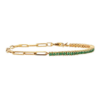 Bracelet strass vert